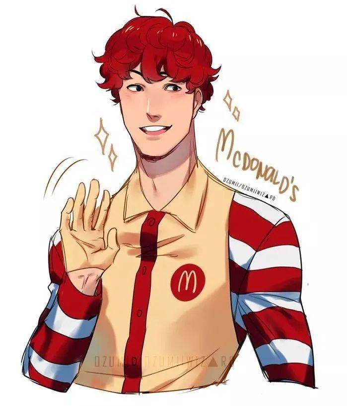 麥當勞最新廣告動漫人物,輕松探索自然美景之旅