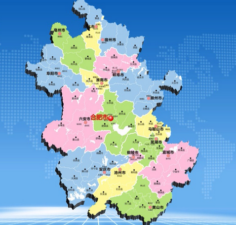 安徽最新地圖,探尋自然美景,尋覓內心平靜的旅程