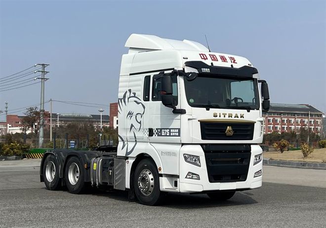 最新款尖頭牽引車設計革新與實用性探討,圖片展示與解析