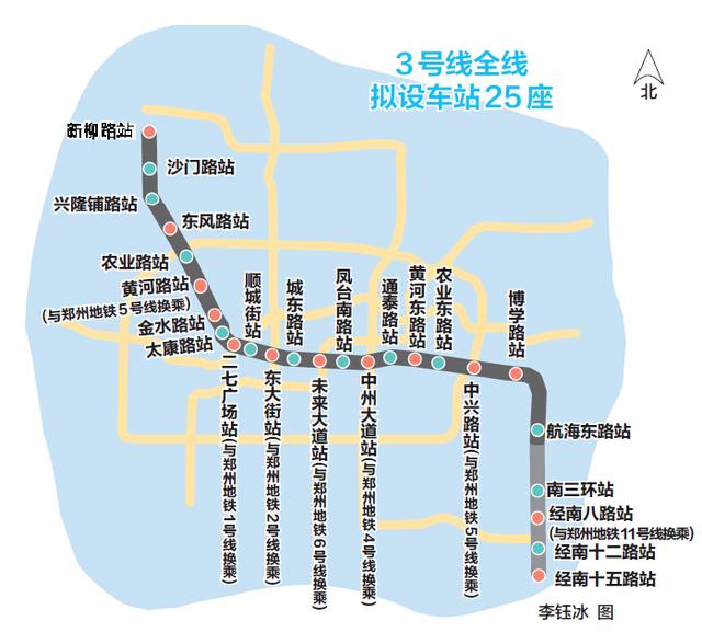 鄭州地鐵3號線最新進展動態更新??