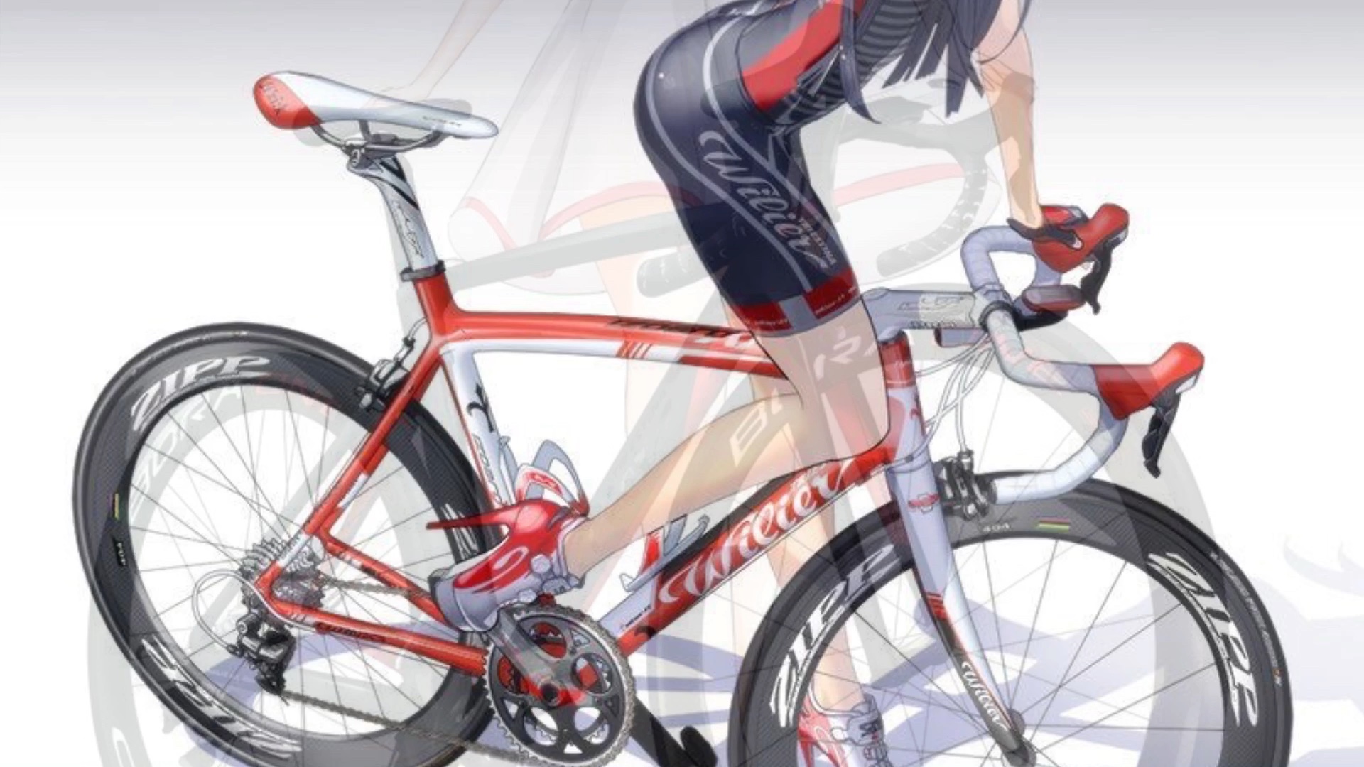 公路車動漫,高科技騎行之旅的震撼體驗