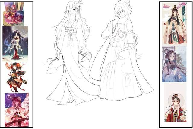 動漫繪畫作品，未來科技的藝術風采展示