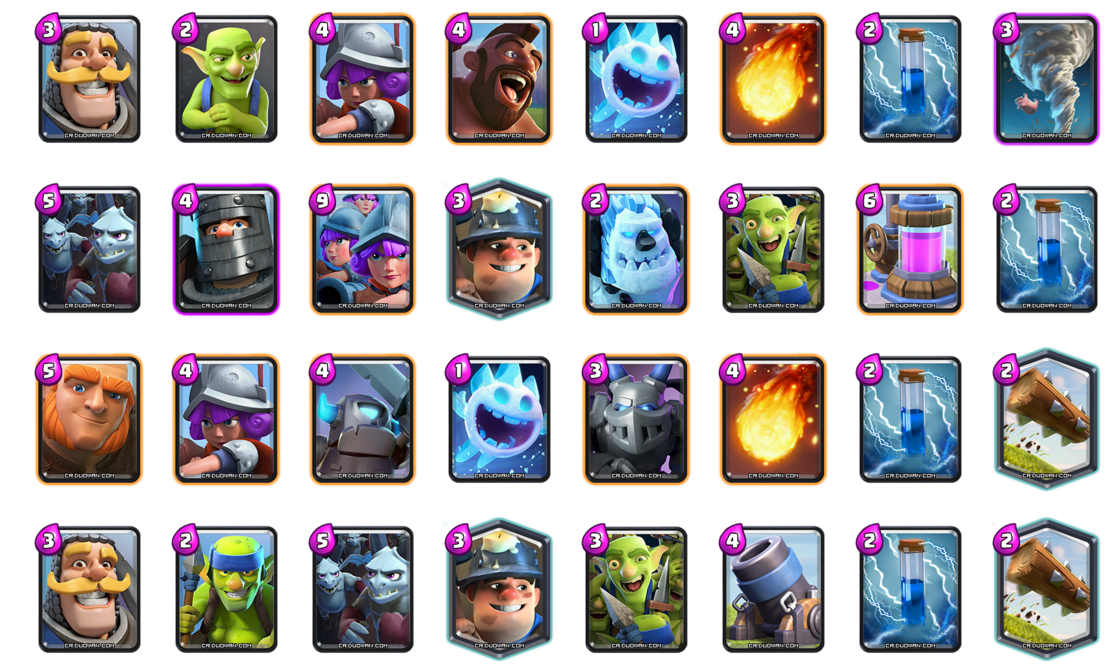 皇室戰爭最新卡組攻略推薦,皇室戰爭最新卡組攻略推薦