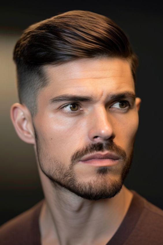 最新中年男士發型,最新中年男士發型,科技重塑魅力,引領潮流新風尚