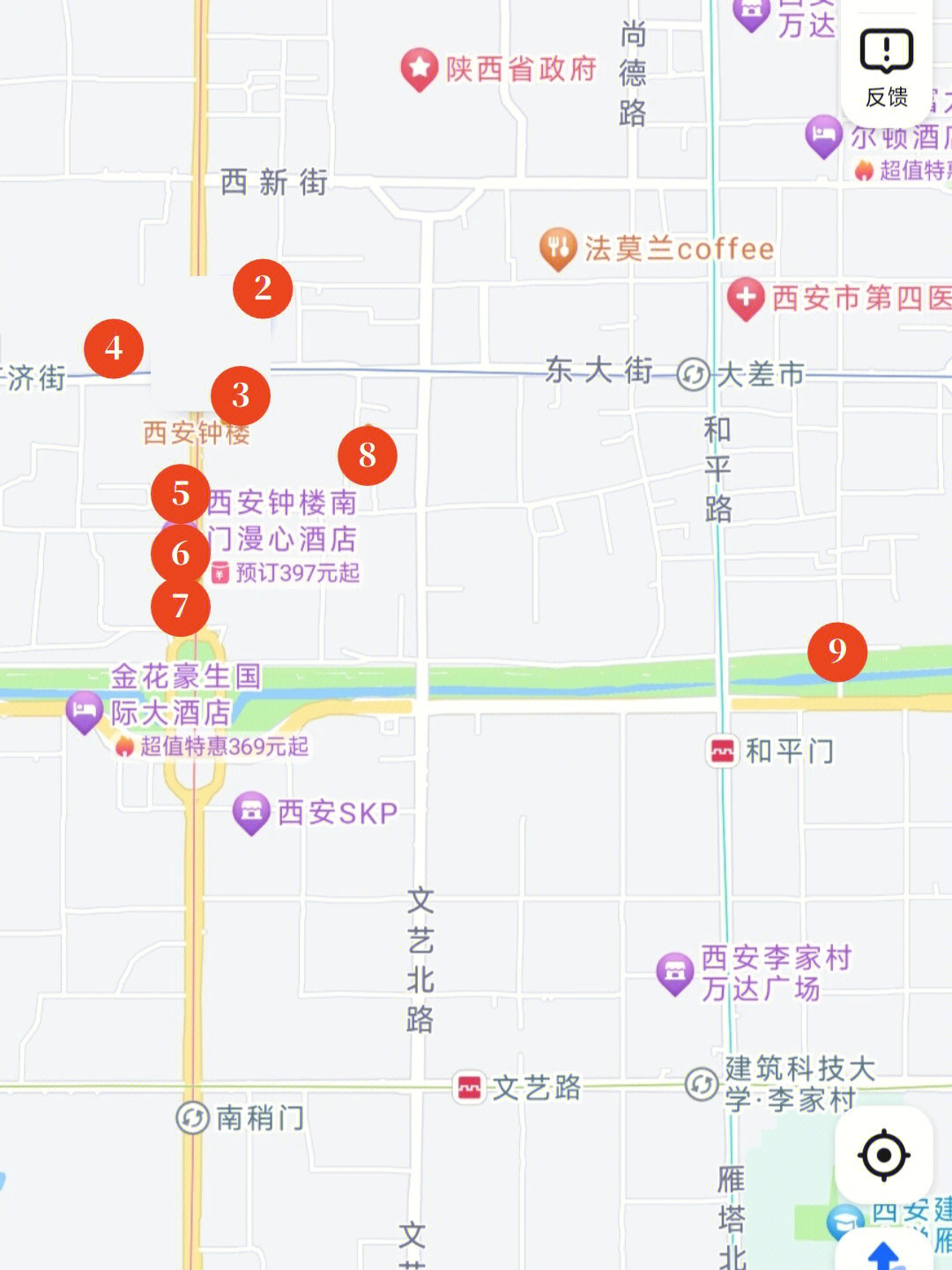 最新西安娛樂場所分布概覽