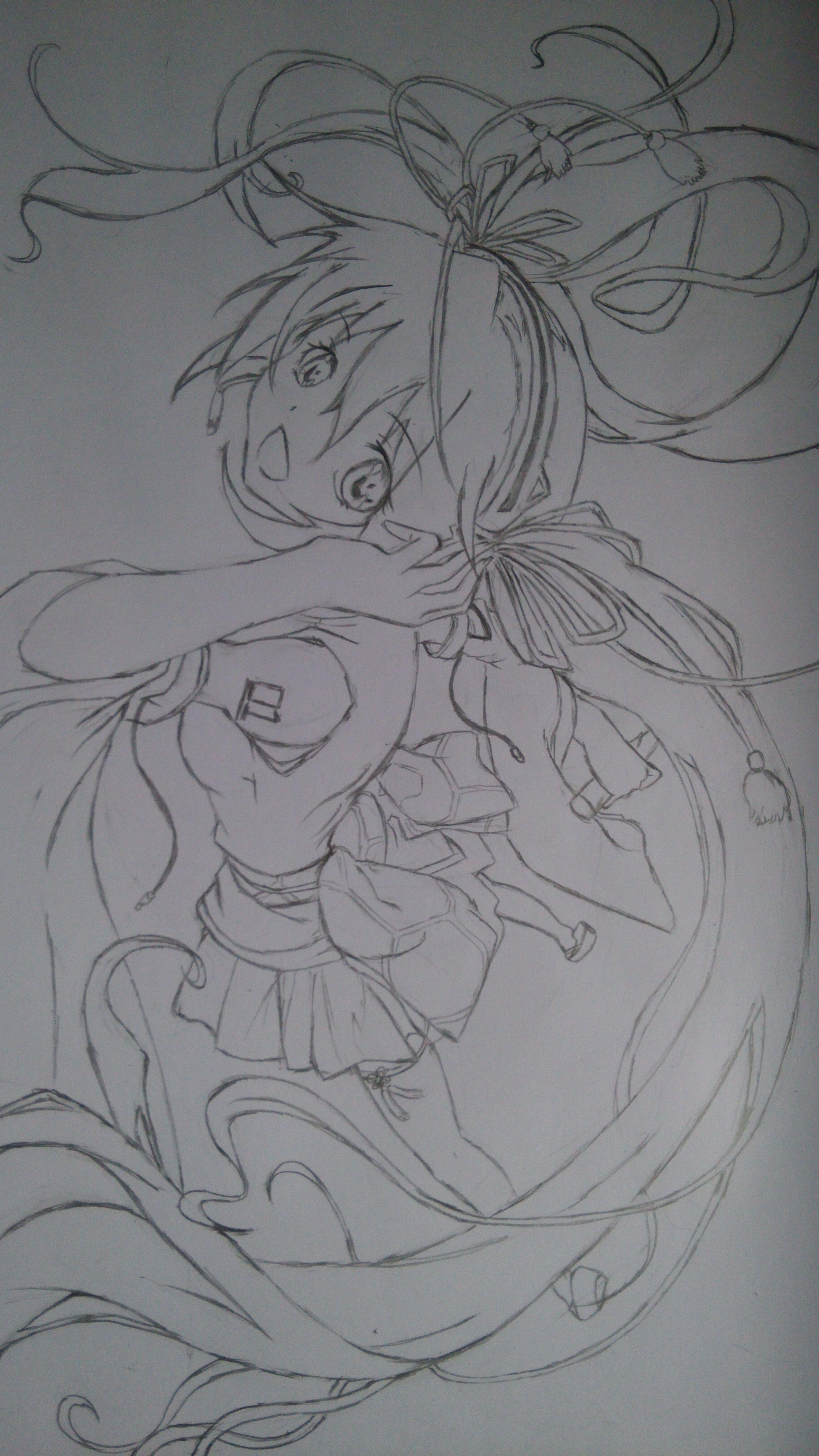 動漫女鉛筆畫，藝術之美與技術之精的完美結合