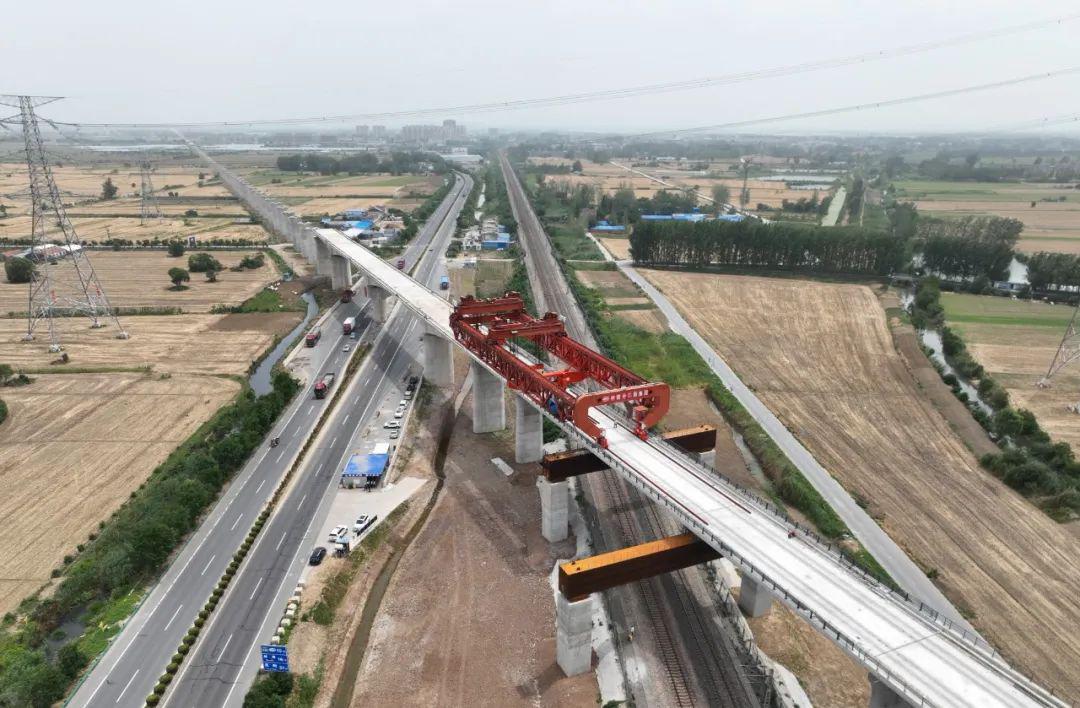 淮宿蚌城際鐵路最新進展,鐵軌上的溫情與期待進展揭秘