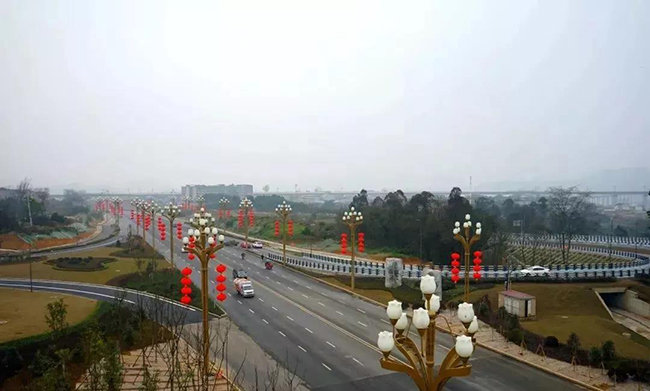 南充江東大道最新動態(tài)，獨特風味探秘之旅啟程