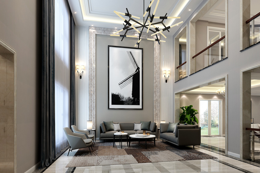 最新別墅裝修效果圖,探索自然美景,尋找內(nèi)心平和與寧?kù)o的旅程