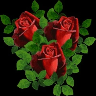 科技與藝術完美融合,最新玫瑰花閃圖欣賞