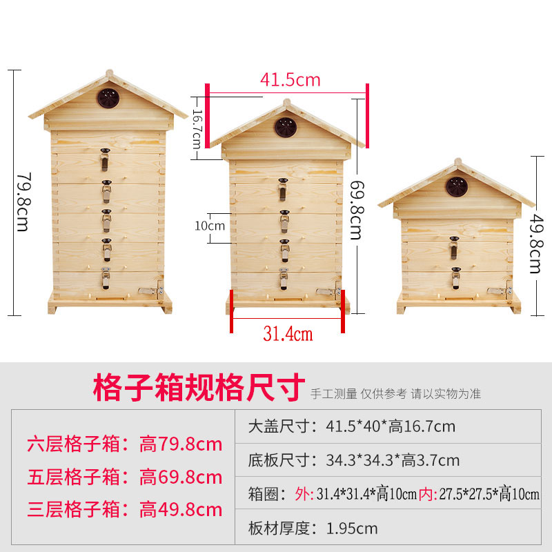 最新中蜂格子箱尺寸揭秘,探索蜜蜂的秘密,感受友情的溫暖