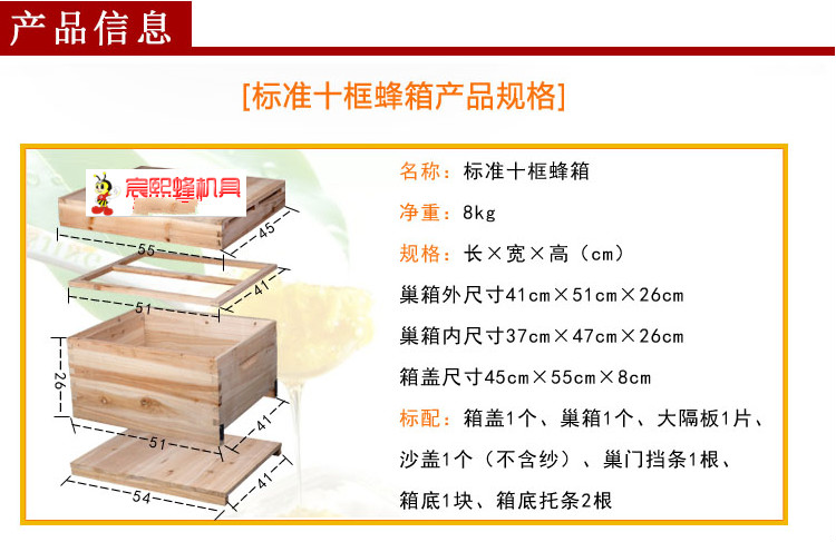 最新中蜂格子箱尺寸揭秘,探索蜜蜂的秘密,感受友情的溫暖